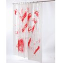 bloody shower curtain