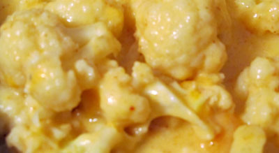 Cauliflower mac & cheese