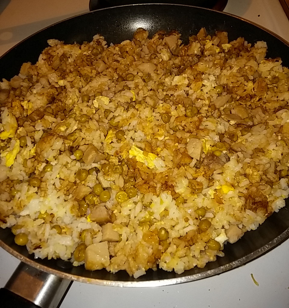 Pork fried rice